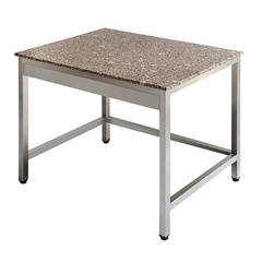 Bakery work table with granite worktop