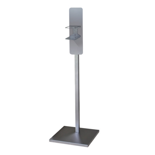 Hand sanitizer stand square-tube