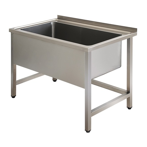 Single pans washing sink unit